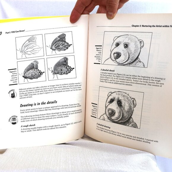 Drawing for Dummies - Drawing Book - Picture 4 of 7
